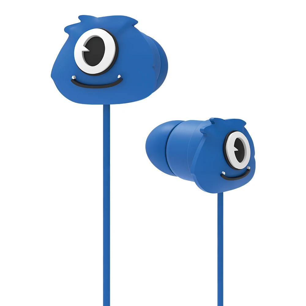 YLFS-01The Jellie Монстр поощрительный подарок мультфильм животных формы In-Ear Наушники для детей милые 3D earphonethe