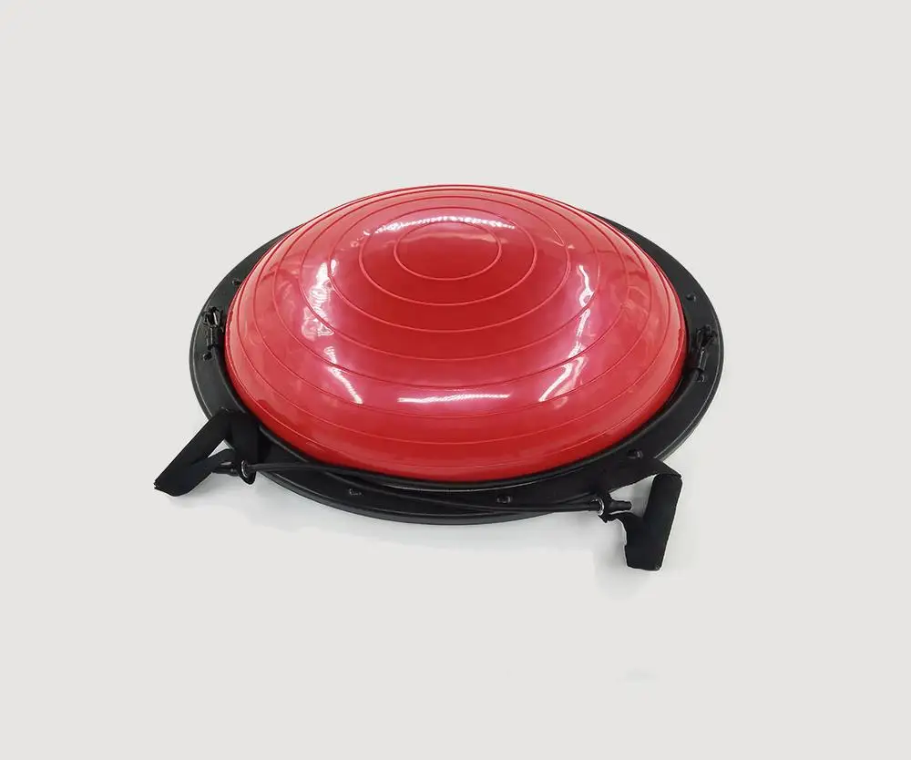 
2020 Therapy exercise vibration ball half balance yoga ball with handle 