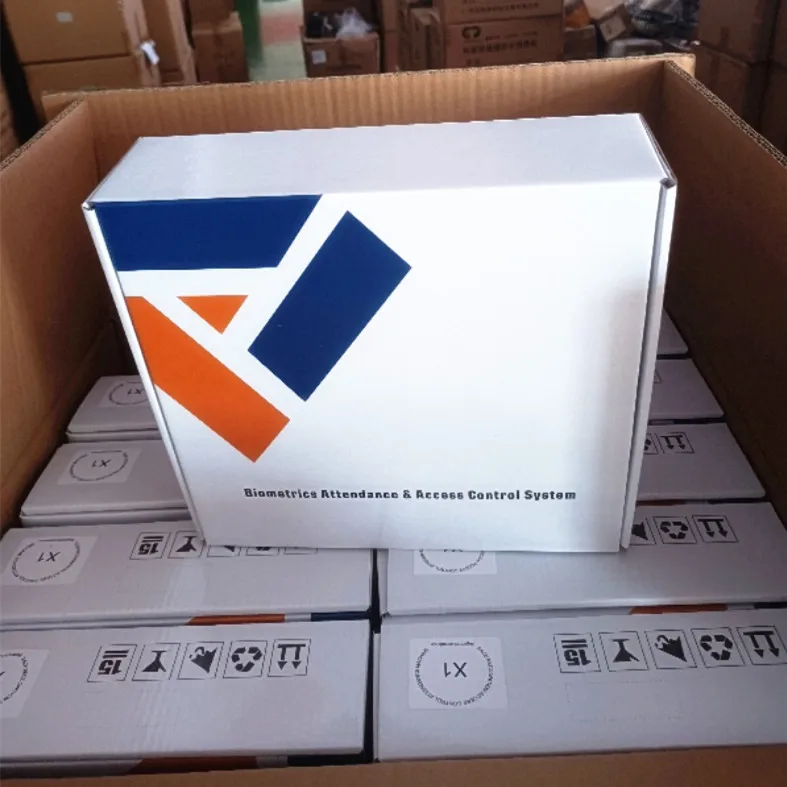 Employee Clock Face Recognition Fingerprint Biometric Time Attendance Machine Excel Export Record Recognition