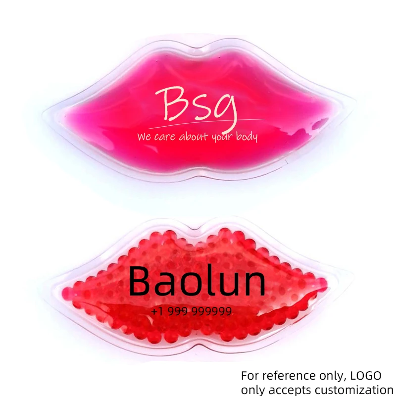 2024 Baolun Lip Ice Gel Pack Hot & Cold оптовая многоразовая терапия