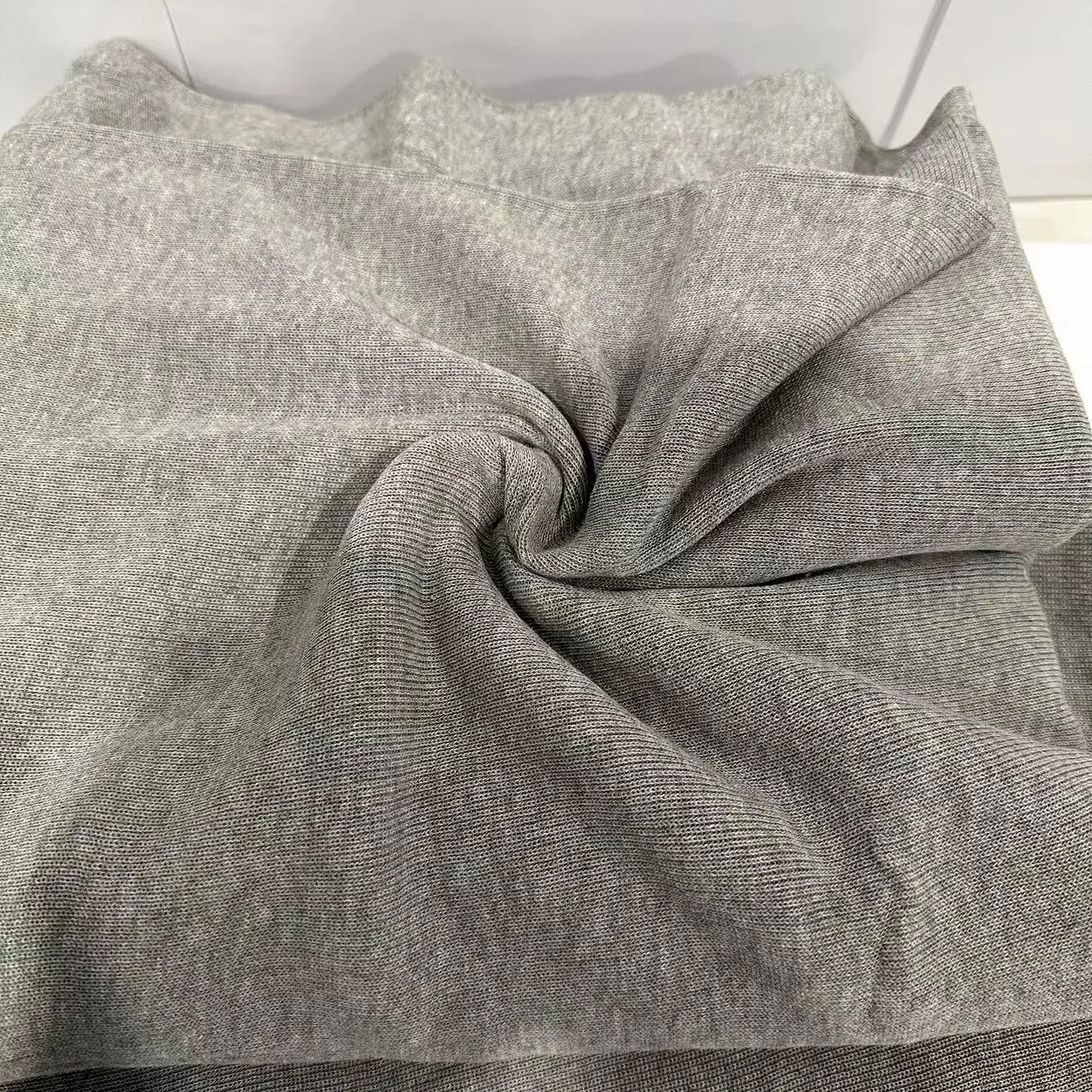 Professional Factory Viscose And Rayon Jacquard Fabric Grey Flam Retardant Viscose Cap Socks