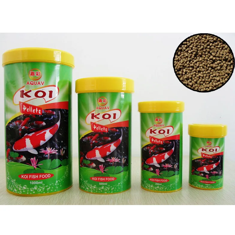 Bottled Koi pellet