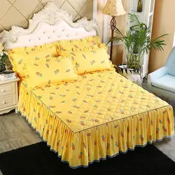 Wholesale Custom 100% Cotton Floral Print Bedsheet Bed Sheet Bed  Sheet Set Sets with Pillowcases for Home