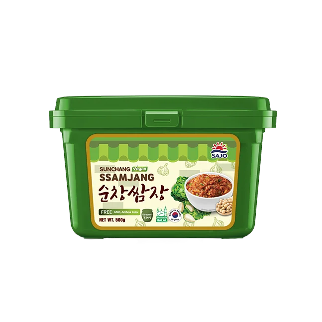 Factory Direct Hot Sale Best Selling Classic Flavor Food Traditional Vegan Seasoning Ssamjang Soya Soybean Sauce Bean Paste