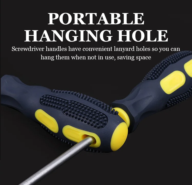 Best Quality Wholesale Manual Repair Tools Multi Purpose Computer Philip Flat Head Plastic Screwdriver Set