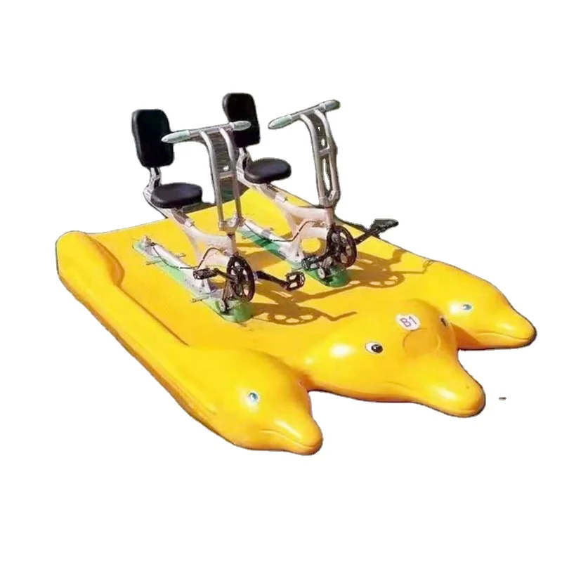 Popular Entertainment Heavy duty Water Bike Pedalo Boat Sea Aqua Bike Water Bicycle