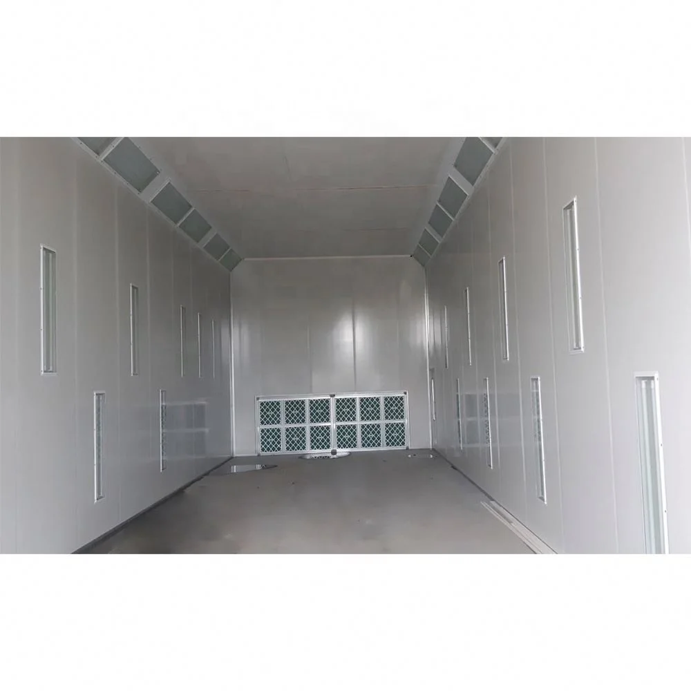 CE Bus /car/ truck /van industrial spray paint booth Customized size  paint spray booth for sale