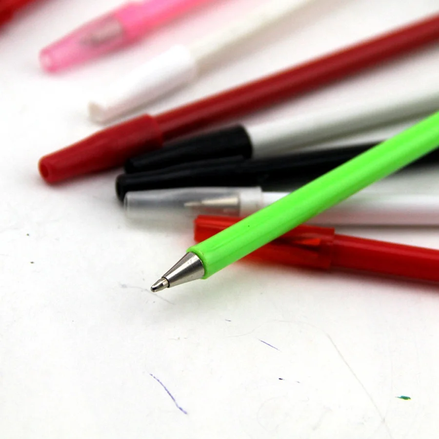 Customized Logo Drinking Straw Promotion Ball Pen
