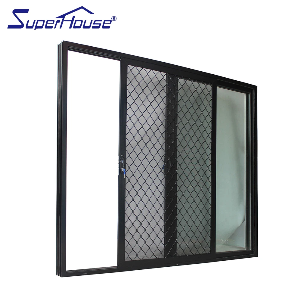 Slim Frame Aluminium Partition Glass Window/Sliding Door For Balcony