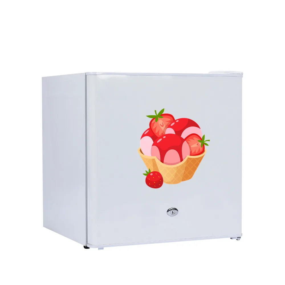 50L Single Door Hotel Guest Room Bar Mini Refrigerator DC 12/24V