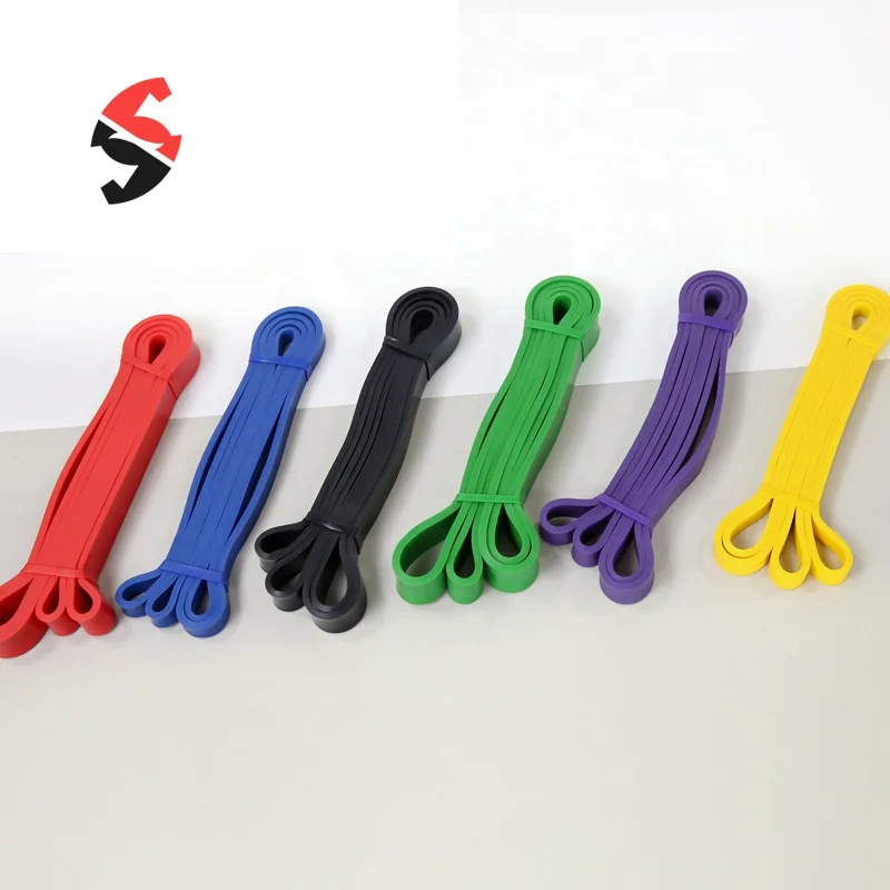 Латексные Эспандеры для фитнеса с логотипом на заказ, набор эспандеров для фитнеса