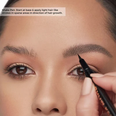 Customized microblading tattoo eyebrow 3D liquid ink pen waterproof long lasting private label eyebrow liquid liquid eyebrow pen