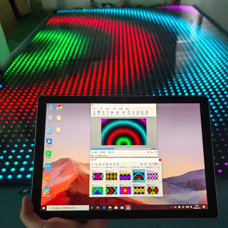 wedding party light led dancing led pixel dance floor stage platform for sale