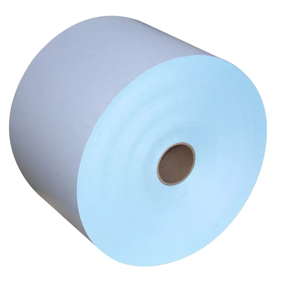 Manufacturer art self-adhesive paper acrylic base jumbo label roll hot malt/acrylic/frozen/removable glue
