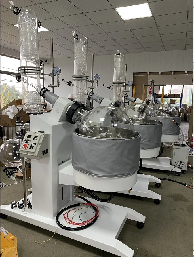 Factory Price Rotary Evaporator 20L for Laboratory with Dual Condensers