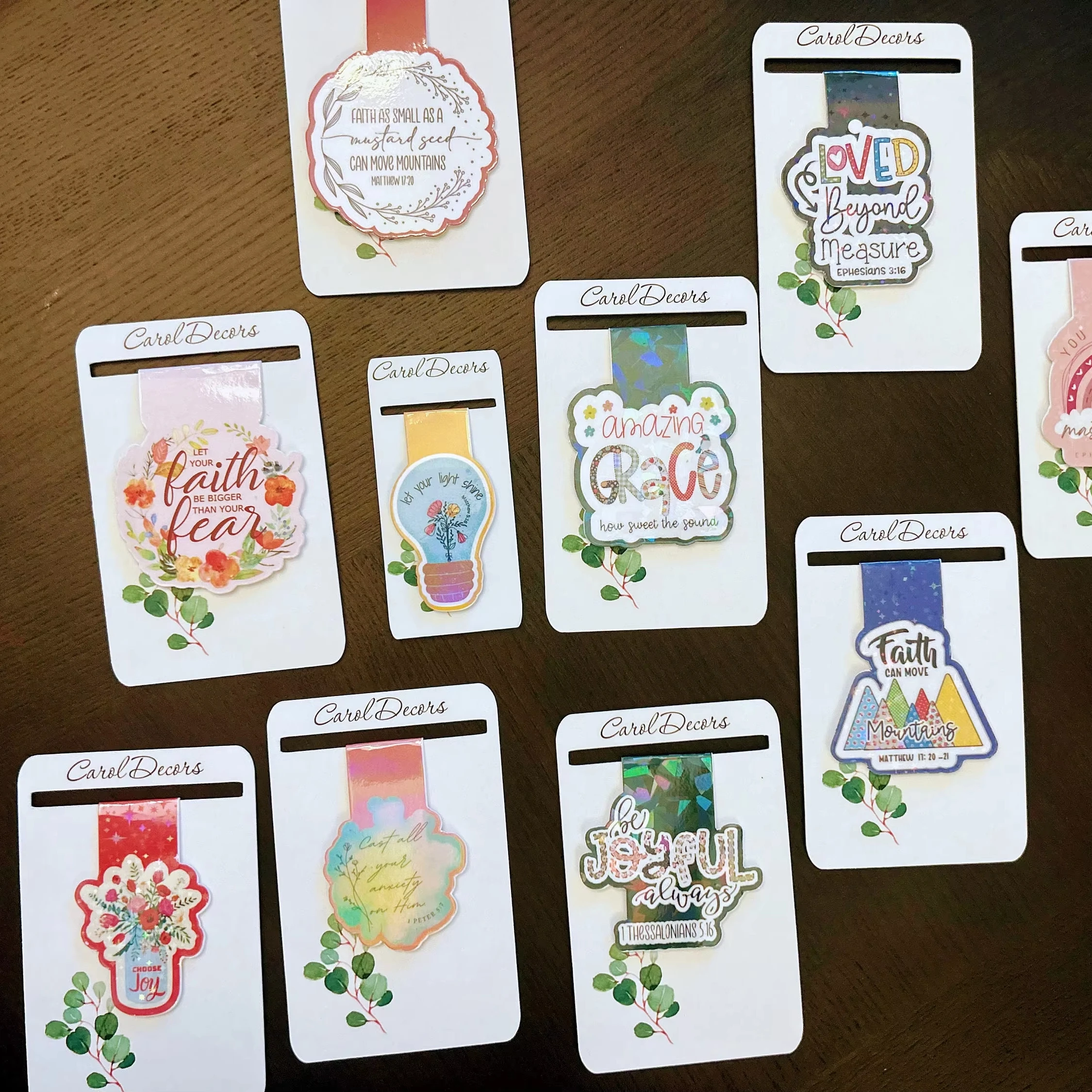 Оптовая продажа, сублимационная вырубная бумажная магнитная закладка на заказ