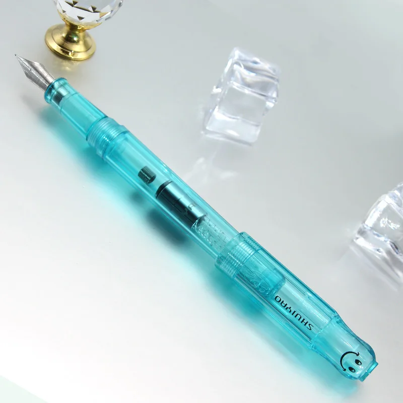 Top quality  Calligraphy Pen Promotional Colorful Plastic Custom Logo Fountain Pens
