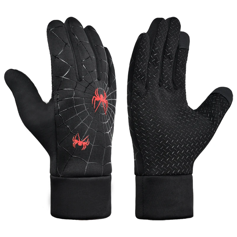 HBG 2058 Outdoor Winter running glove Touch Screen Anti splash Long Finger Sports Gloves