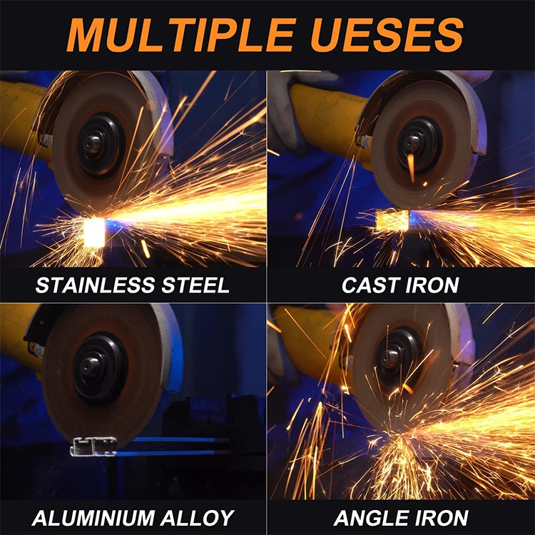 Metal cutting disc 4 inch 125mm abrasive cutting disc iron steel cutting and grinding disc for metal