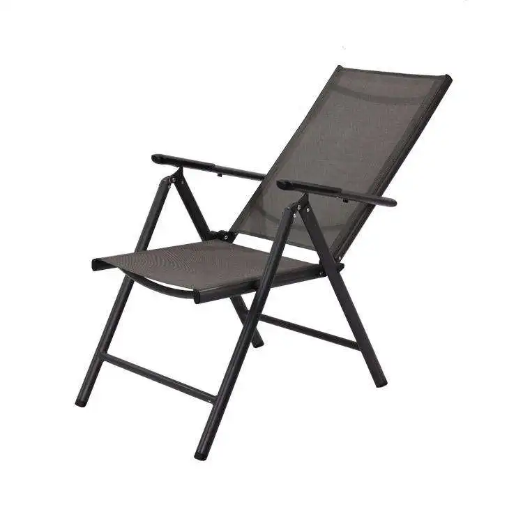 China hot sale rattan garden chair modern outdoor leisure chair metal folding chairs