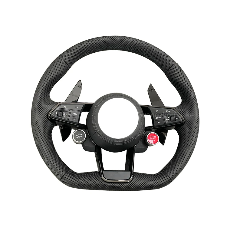 Fit For audi A3 A4 B9 A5 RS3 RS4 RS5 S3 S4 S5 LED Complete Carbon Fiber Steering Wheel