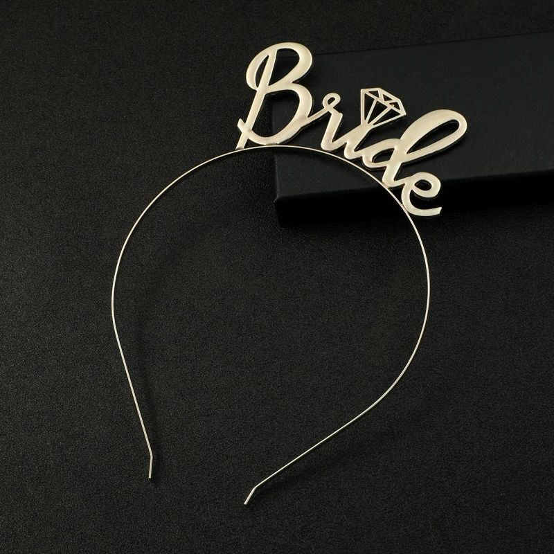 
FG040 Factory Direct Sales Letter Headband Bridal wedding Crown Bride To Be Tiaras 