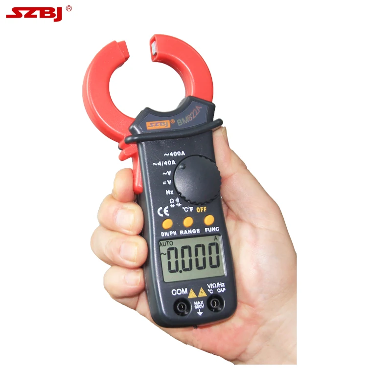  BM822A мини многофункциональное зажимное-от сети переменного тока 400A Цифровые токоизмерительные