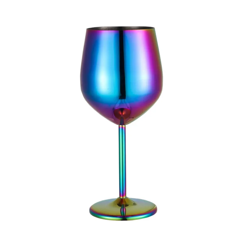 Cross-border Hot-selling High-looking Red Wine Goblets European-style Stainless Steel Popular Wholesale