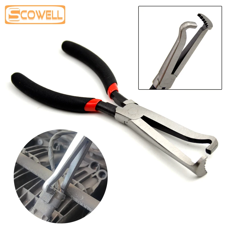 8 inch Car Ignition Spark Plug Wire Removal Pliers Automotive Repair Hand Tool Cable Plug Pullers Removal Nippers