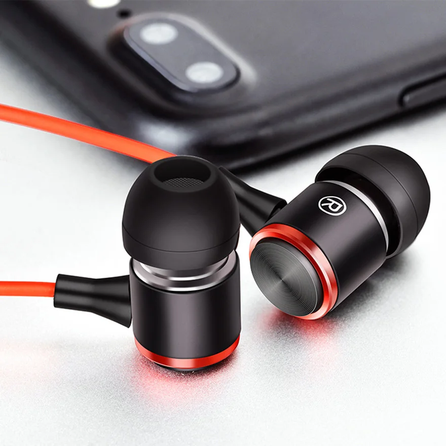 professional 3m strong bass stereo live K song wired gaming headphones earbuds earphones