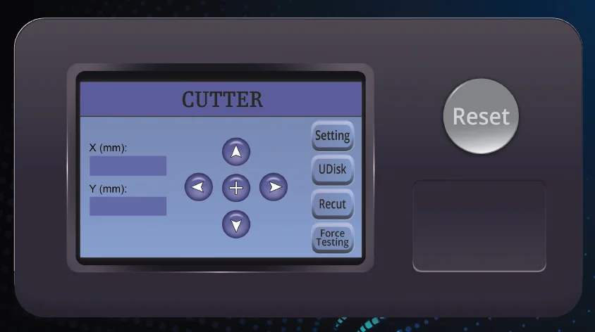 Ricoma 630mm vinyl cutter printer  RCP-6301 25 inch vinyl cutter machine