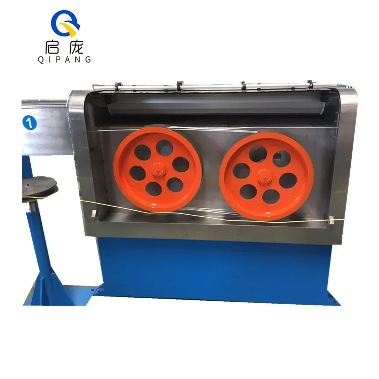 QIPANG with cable making of the tool machine double-wheel  traction machine  haul off machine