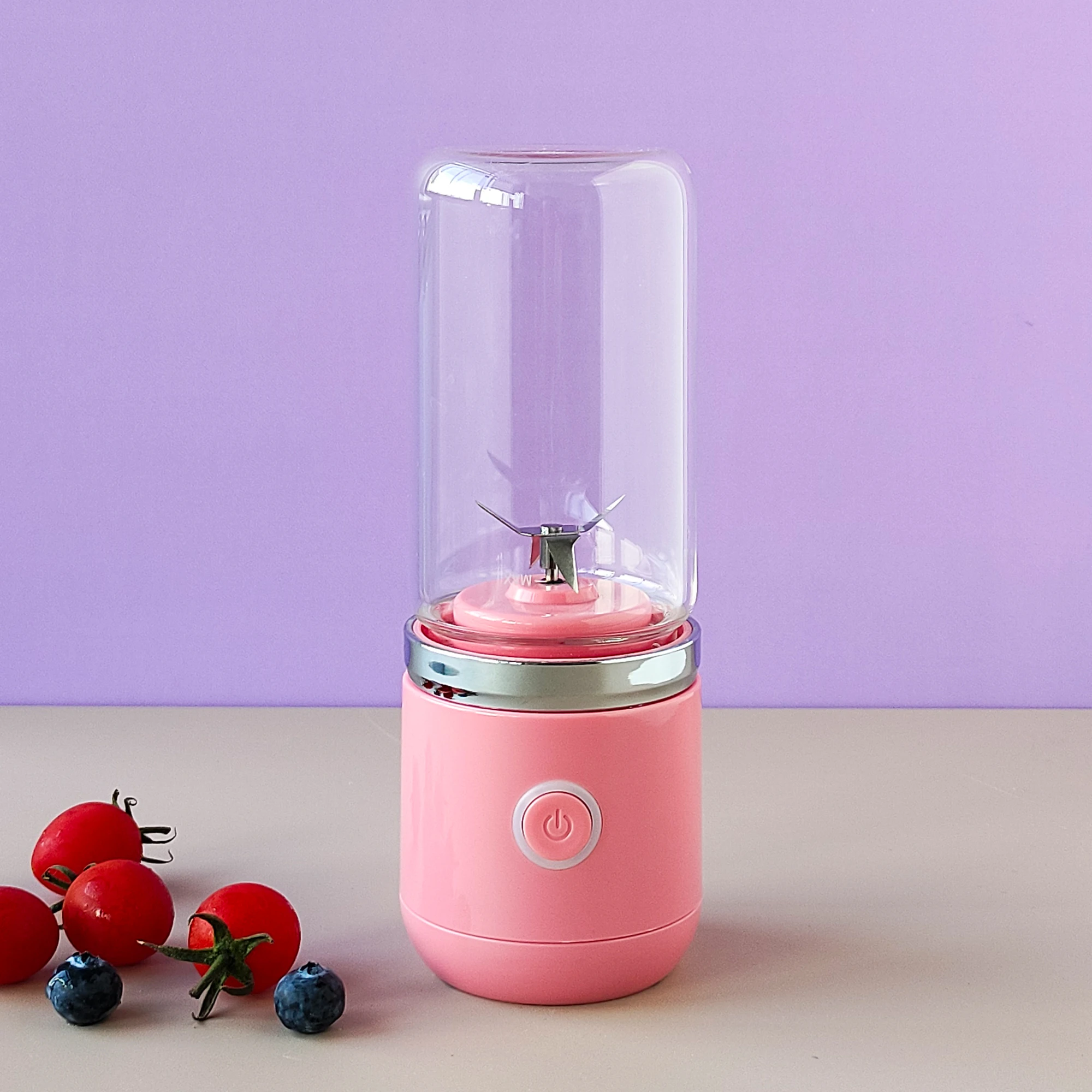 Factory Prices Multifunctional Fruit Wireless Mini Portable Electric Power Hand Blender Juicer Rechargeable Blender