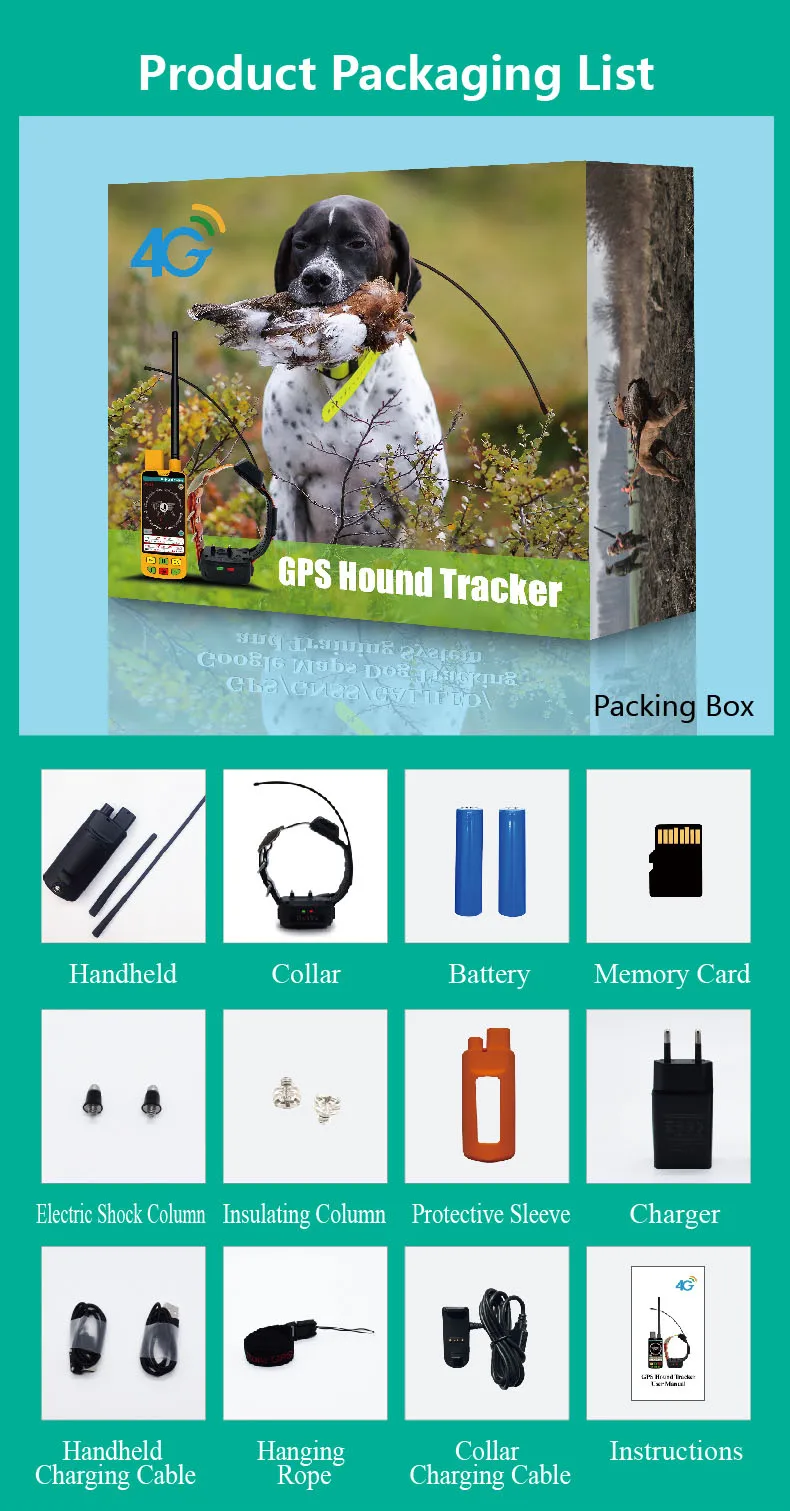 Best Price for End Year ESEEK Tracker pet tracking for dog localizador gps One Drive One VHF/4g gps tracker