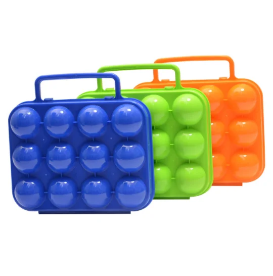 Outdoor shock-proof egg holder Indoor portable egg box 12 pieces portable egg protection box