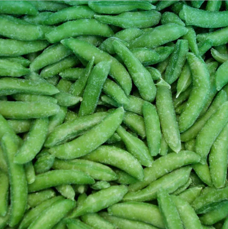 Best Quantity Green Product Supply BRC Certificate IQF Frozen Vegetable Pea Pods