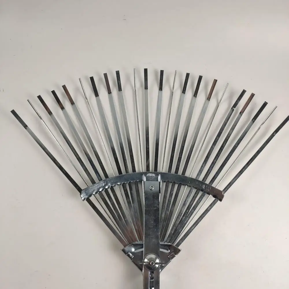 
22 Tines Telescopic rake header 