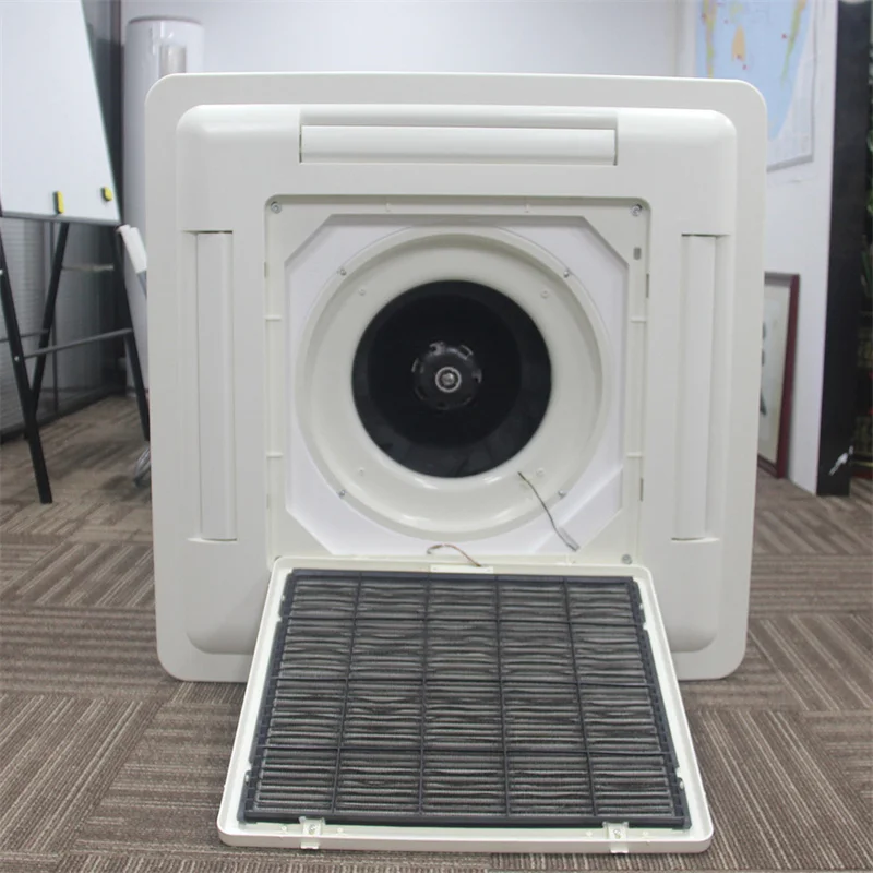 CE Certification 4 Pipe 4 Way Conceal Fcu Cassette Duct Fan Coil Unit Ceil For Heat Or Chilled Water System