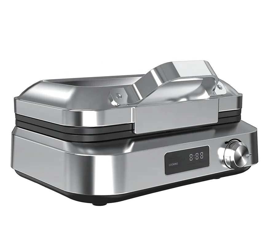 2 slices deep filling waffle maker with adjustable temperature control