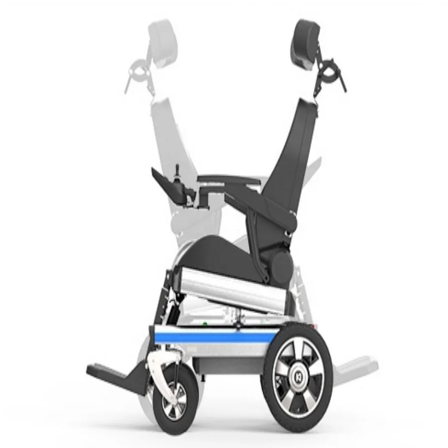 High Strength Manual Seat Rotation Lithium Ion Battery Flexible Foldable Intelligent Mobility Lightweight Electric Wheelchair