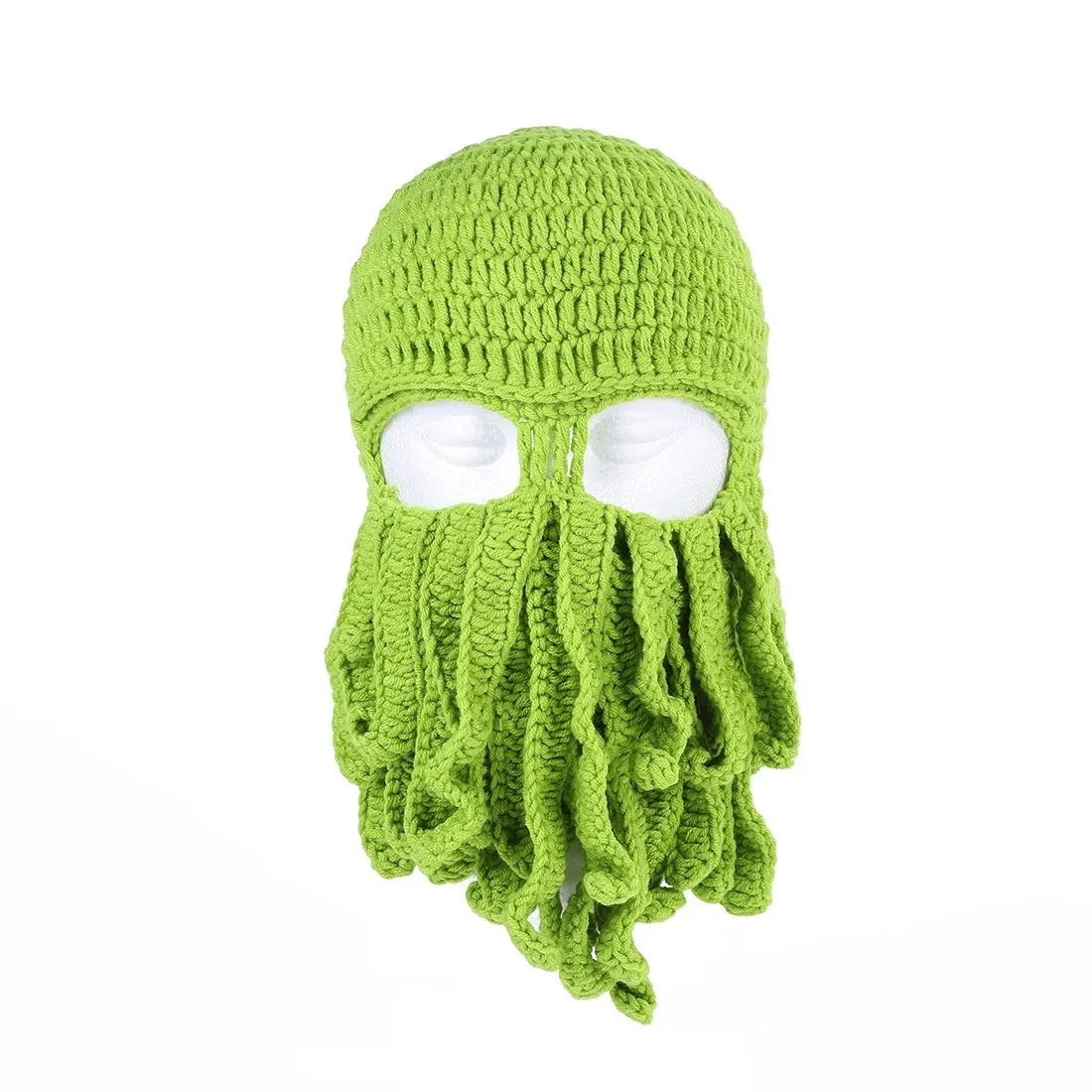 Cute Plush Octopus Head Cosplay Costume Wearable Headgear for Parties and Events