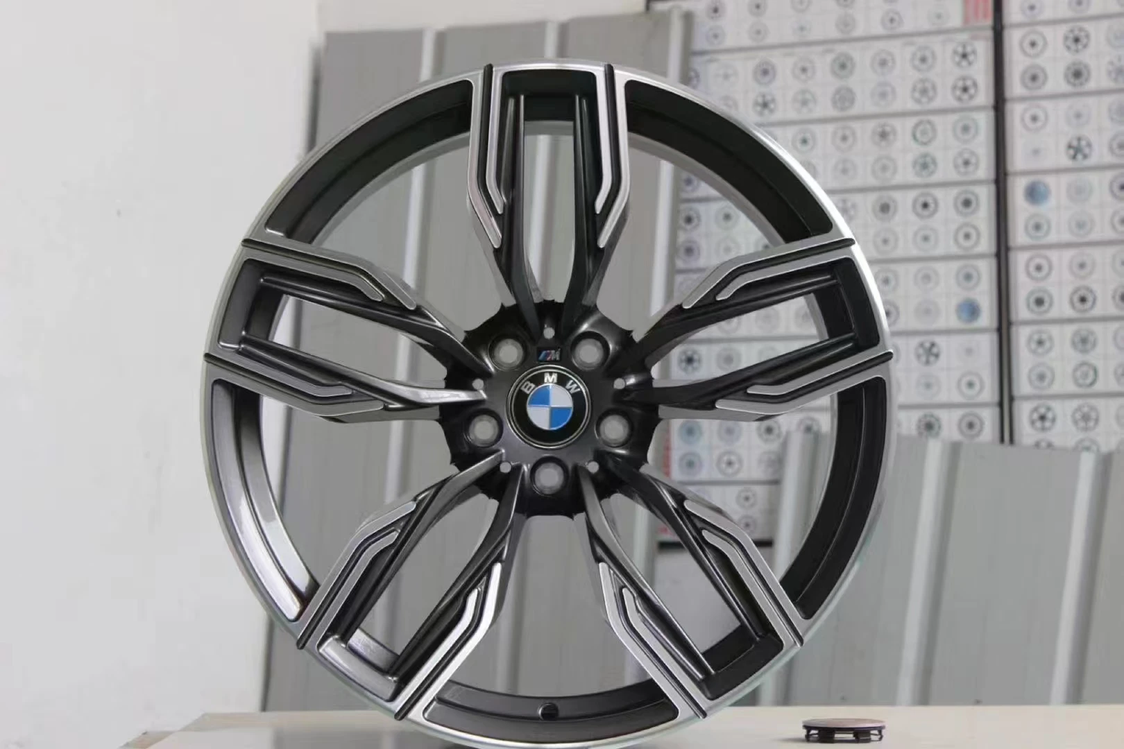 gold plated forged wheels concave rims Chrome wheel