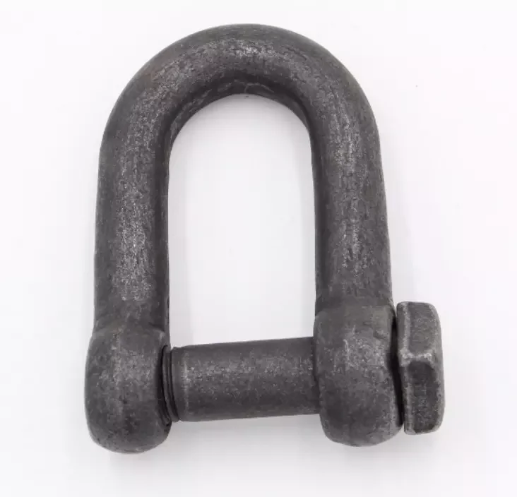 Electric Hardware Fitting Carbon Steel Galvanized Carabiner Shackle