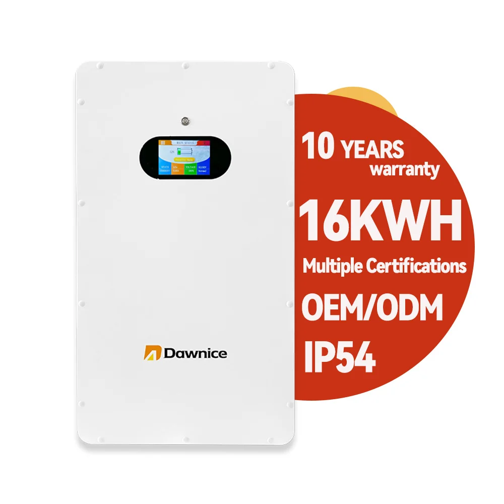 Dawnice 16kwh 16kw 16kva Высококачественная батарея Powerwall 51 2 В 314ah Lifepo4 литиевая Солнечная стена для дома