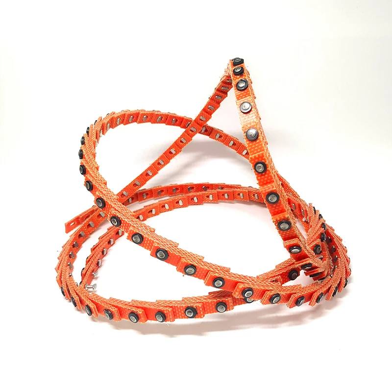 High Quality Adjustable Transmission PU Power Twist Link V Belt Customizable OEM Support