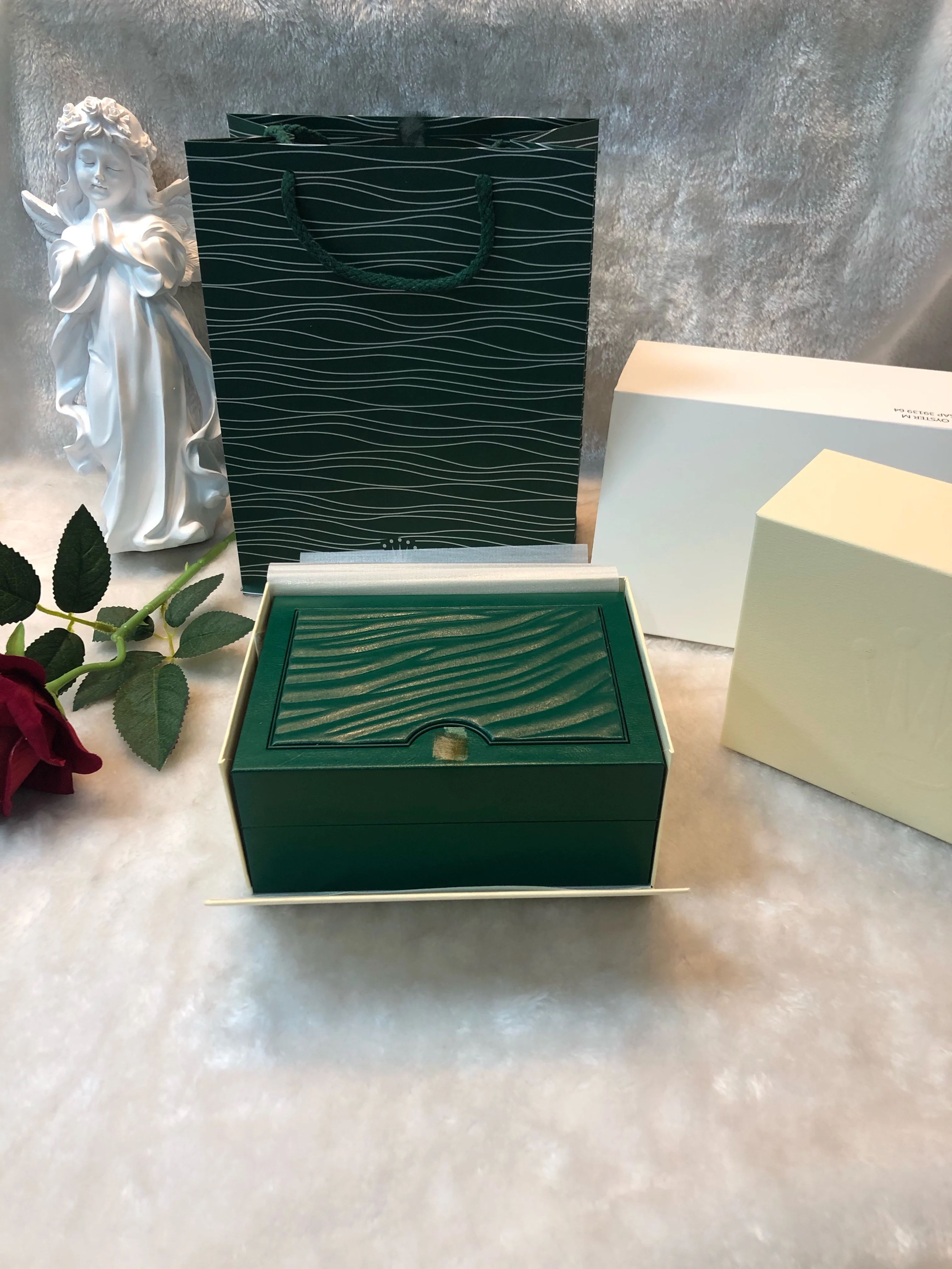 In Stock watch box accessories complete set and certificate Box for Watch Brand Shop Store Wooden Watch Box case for man