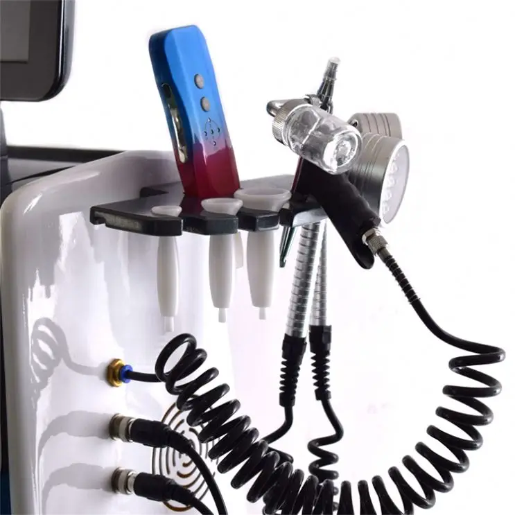 11 in 1 pdt led machine hydro water dermabrasion oxygen inject with skin research machine for spa salon