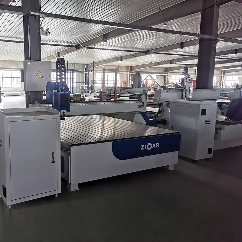 ZICAR cnc wood working machine door making machine chinese furniture import cnc router cnc nesting machine for door panels