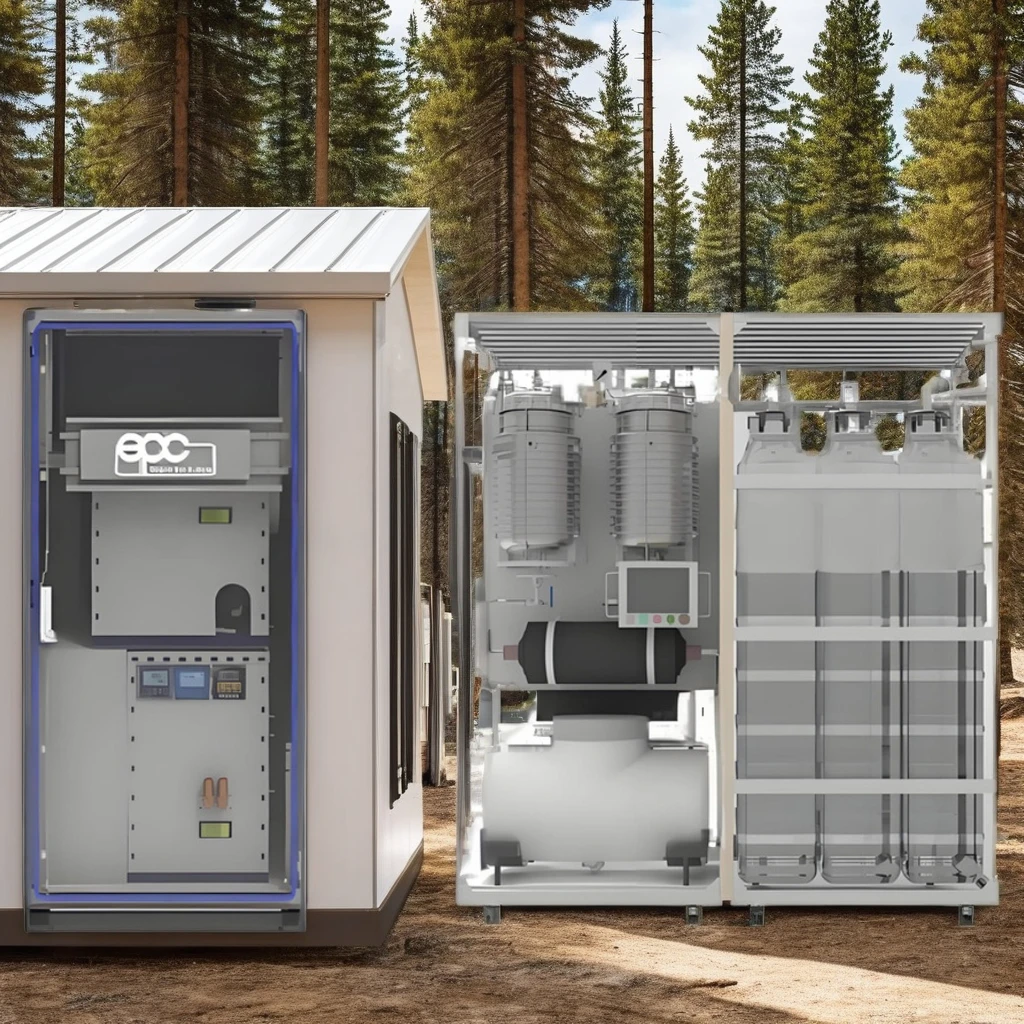 Hydrogen Fuel Cell Module with Water Electrolysis Unit for Boat Application CHP Technology