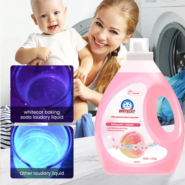 OEM Factory Wholesale Custom Baking Soda Clothing Laundry Liquid Household Clothes Liquid